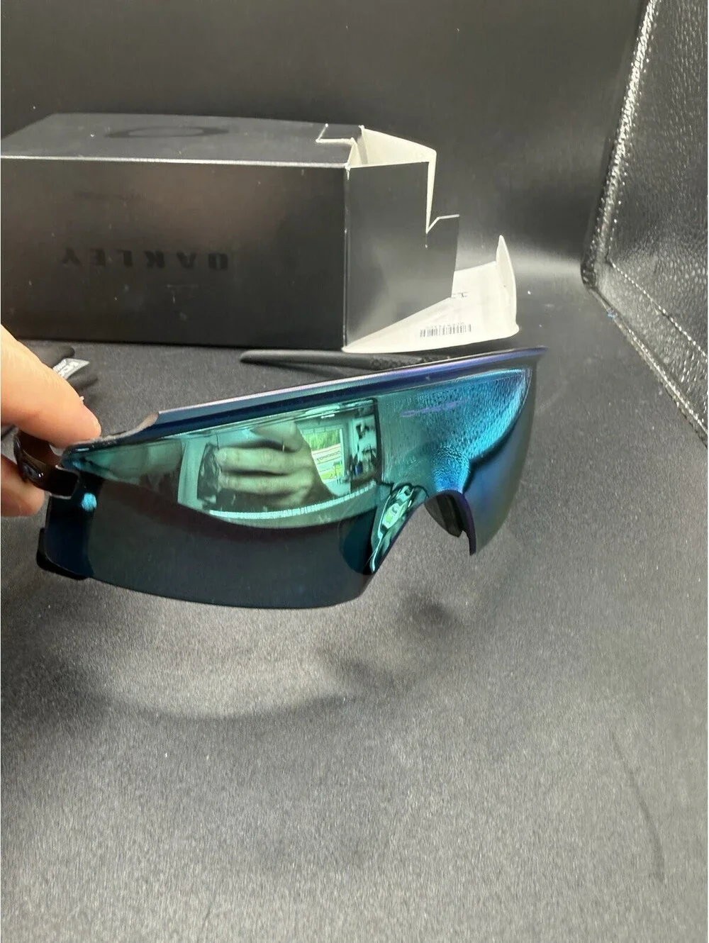 Oakley Kato X Polished Black/Prizm Sapphire Iridium Lenses OO9475-0349